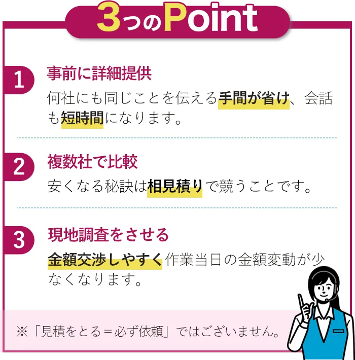 3つのpoint