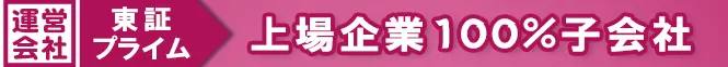 東証プライム上場企業100％子会社運営してます